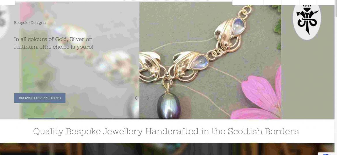 Jewellery Scotland Untangled Web Portfolio
