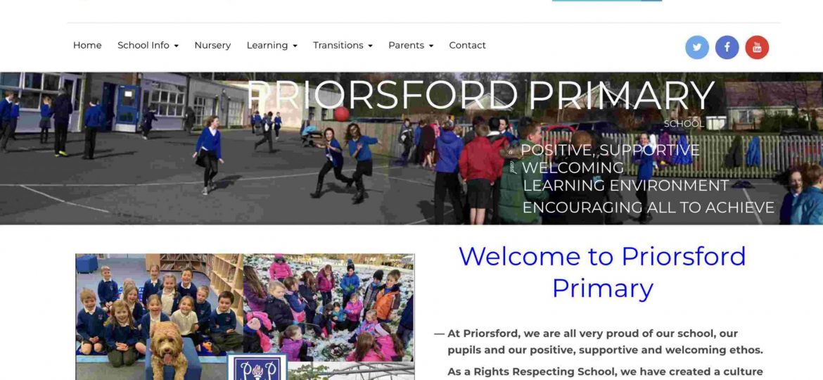 Priorsford Primary - Untangled Web Portfolio